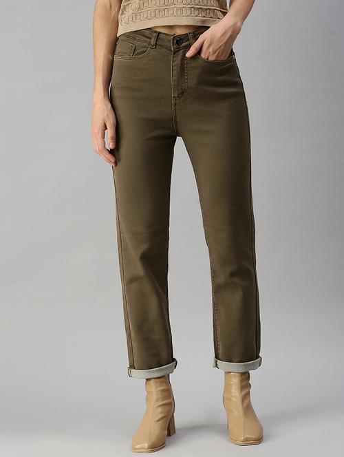 high rise stone wash jean - 18390359 - Very Small Image - 1