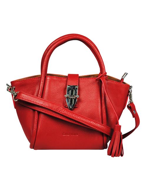 red textured regular sling bag - 18390568 - Very Small Image - 1