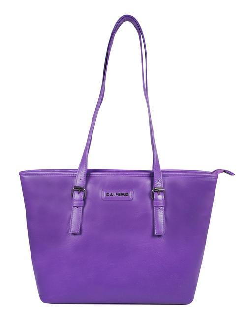 purple solid regular handbag - 18390635 - Very Small Image - 1