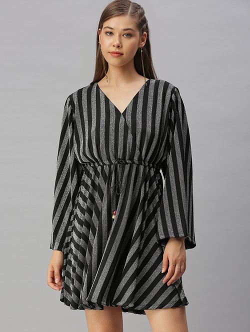 women's  striped dress - 18390646 - Very Small Image - 1