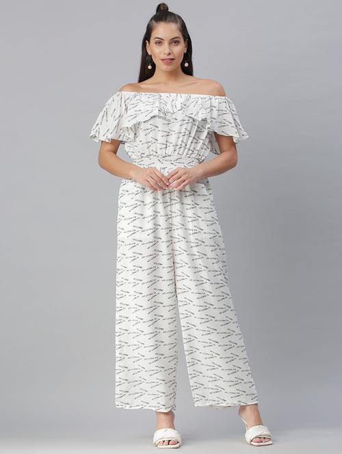Sleeveless Printed Full Leg Jumpsuit - 18390891 - Very Small Image - 1