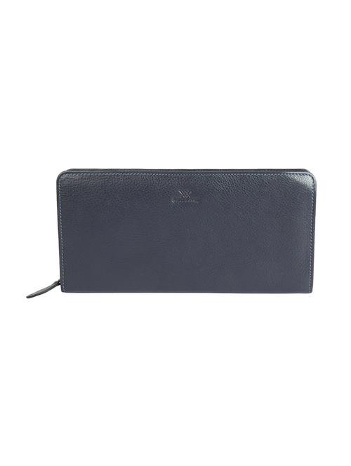 Blue Solid Wallet - 18393000 - Very Small Image - 1