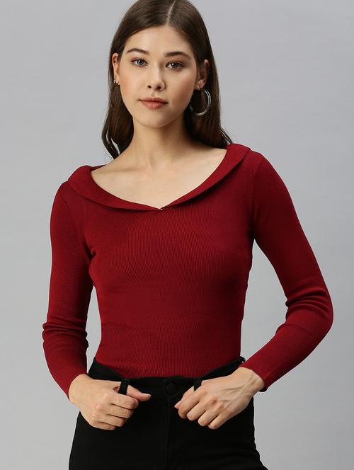 peter pan neck solid top  - 18393036 - Very Small Image - 1
