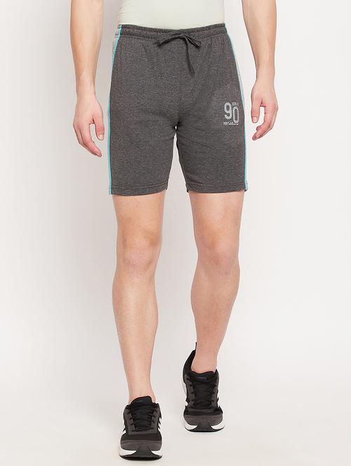 grey color-blocked short - 18393182 - Very Small Image - 1