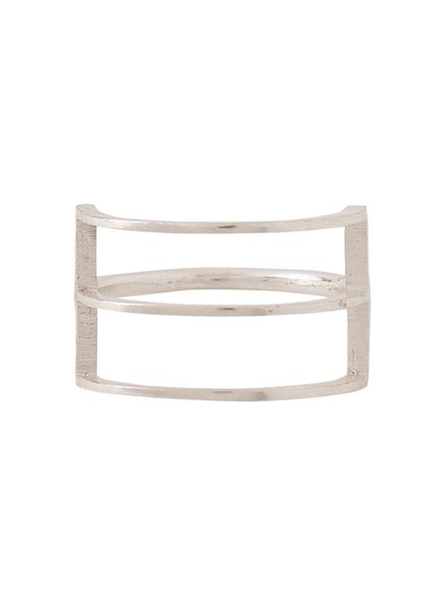 silver brass finger  ring - 18393292 - Very Small Image - 1