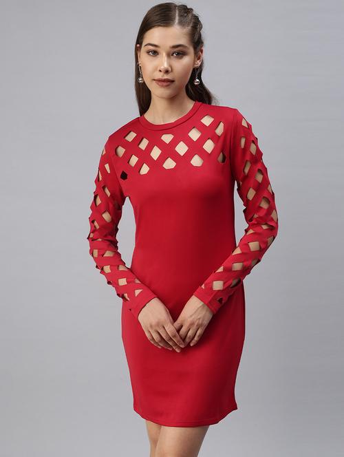 women's sheath mini dress - 18393327 - Very Small Image - 1