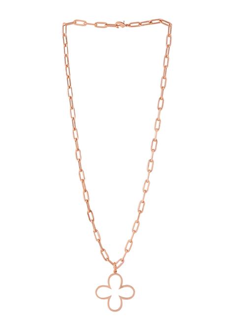 pink brass long necklace - 18393420 - Very Small Image - 1