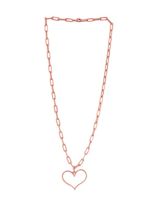 pink brass long necklace - 18393428 - Very Small Image - 1