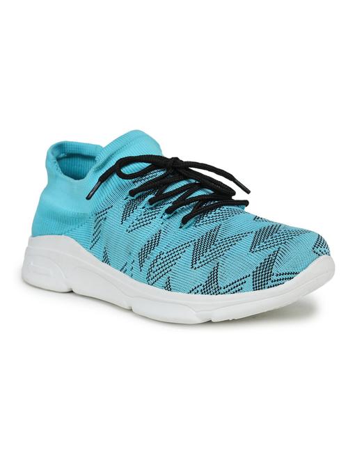 women turquoise lace-up sports shoe - 18394619 - Very Small Image - 1