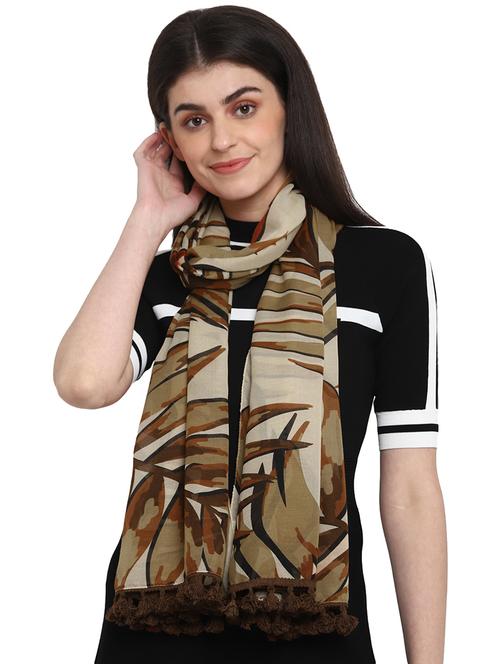 brown polyester stole - 18395295 - Very Small Image - 1