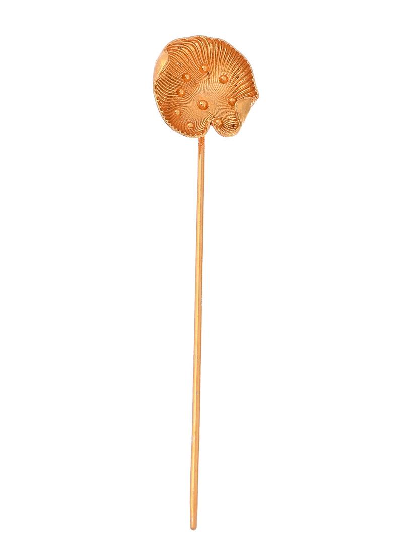 amoeba tama kanzashi gold plated metal hair stick - 18395652 - Standard Image - 2