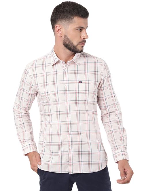 mens checks casual shirt - 18396410 - Very Small Image - 1