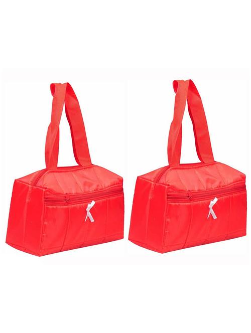 red solid regular tote - 18396555 - Very Small Image - 1