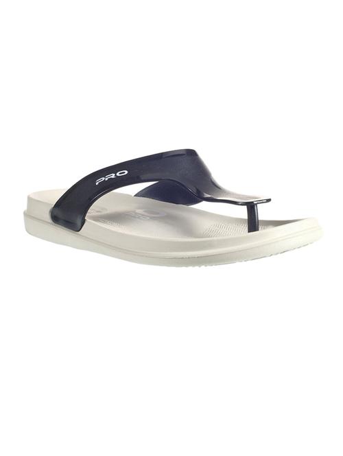 black pvc slip on slippers - 18396607 - Very Small Image - 1