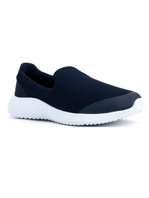 navy fabric sport shoes - 18396613 - Very Small Image - 1