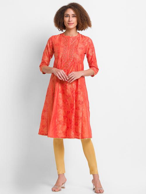 women's a-line kurta - 18396906 - Very Small Image - 1