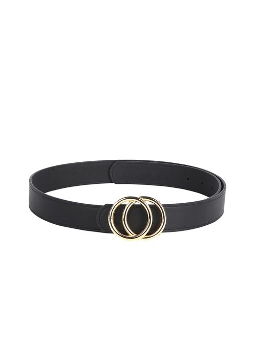 black leatherette (pu belt - 18397192 - Very Small Image - 1