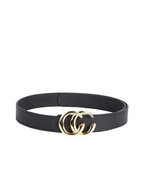 Black Leatherette (pu Belt - 18397198 - Very Small Image - 1