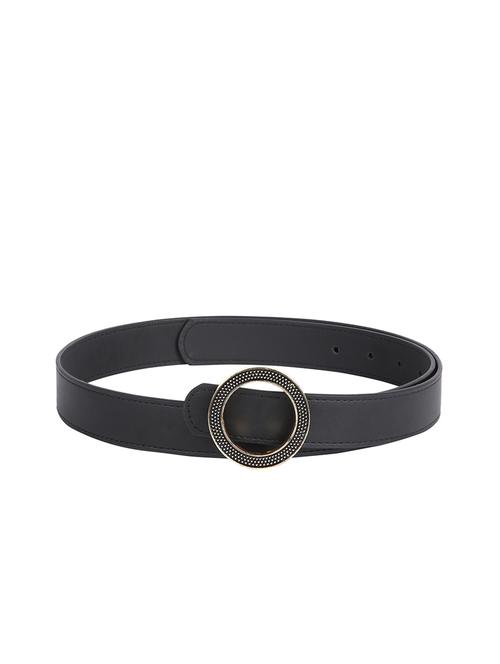 Black Leatherette (pu Belt - 18397206 - Very Small Image - 1