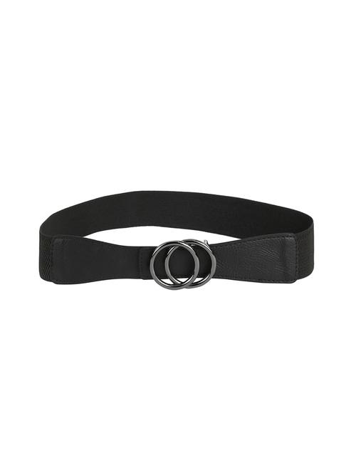 black leatherette (pu belt - 18397222 - Very Small Image - 1