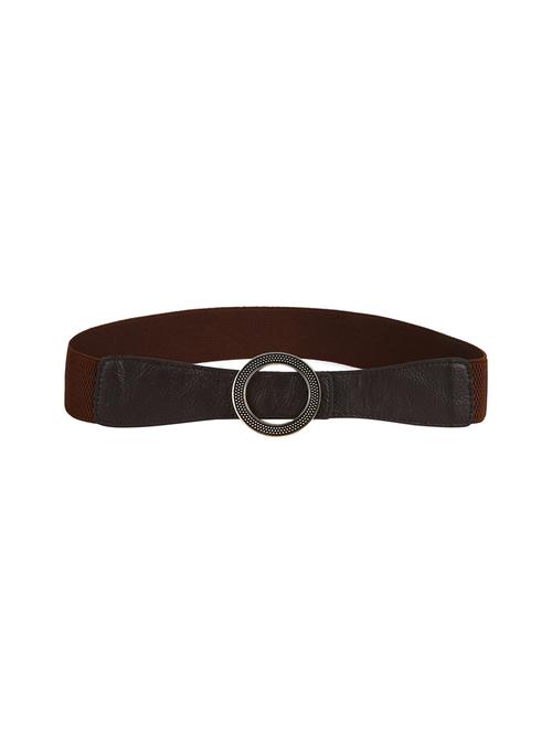 brown leatherette (pu belt - 18397241 - Very Small Image - 1