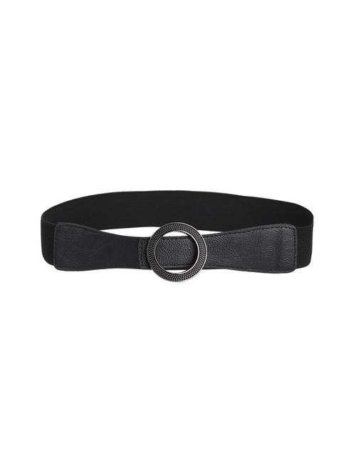 black leatherette (pu belt - 18397243 - Very Small Image - 1
