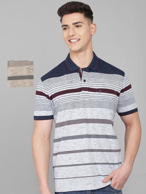 set of 2 printed polo t-shirt - 18397529 - Very Small Image - 1