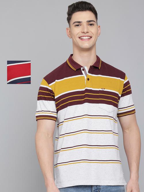 set of 2 printed polo t-shirt - 18397545 - Very Small Image - 1