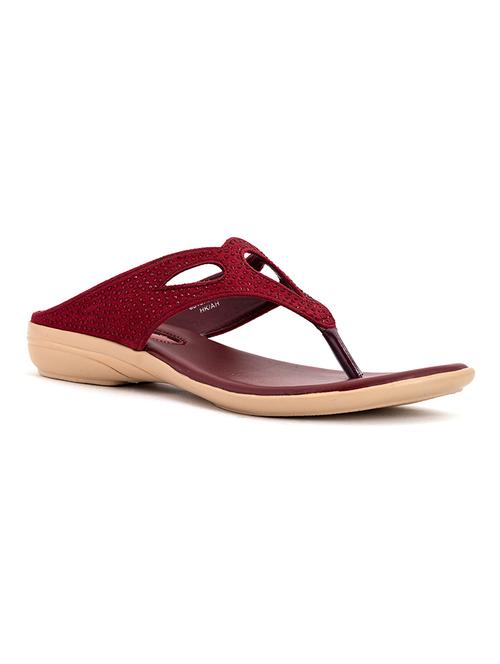 Maroon Sandal - 18397689 - Very Small Image - 1