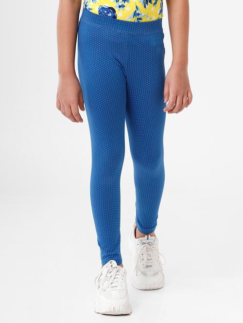 blue polka dot legging - 18398408 - Very Small Image - 1