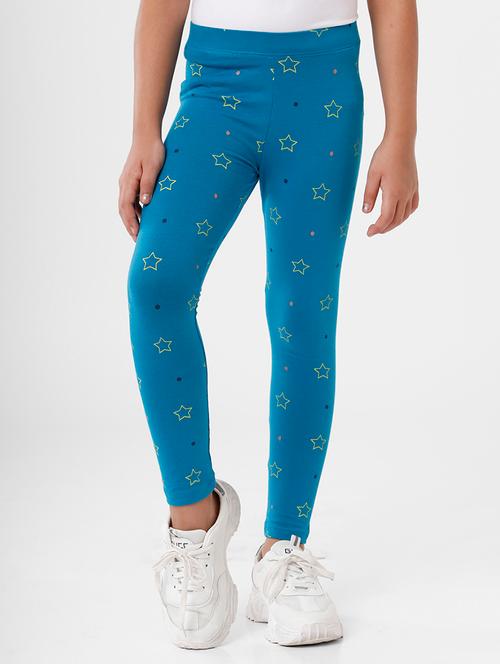 green printed legging - 18398415 - Very Small Image - 1