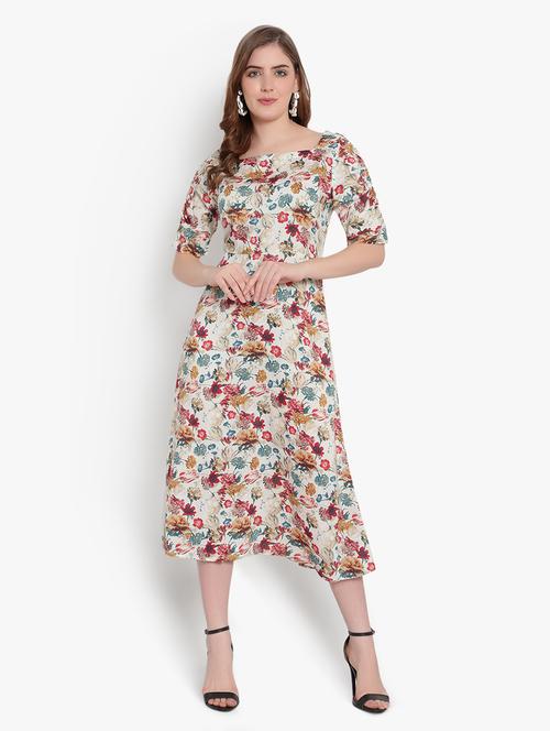 women's  floral dress - 18401728 - Very Small Image - 1