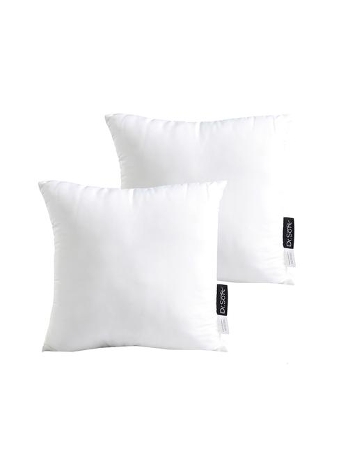 dr.soft micropolyester shell & reliance polyfiber filling softness adjustable cushion filler 45x45 cms - pack of 2 - 18402965 - Very Small Image - 1