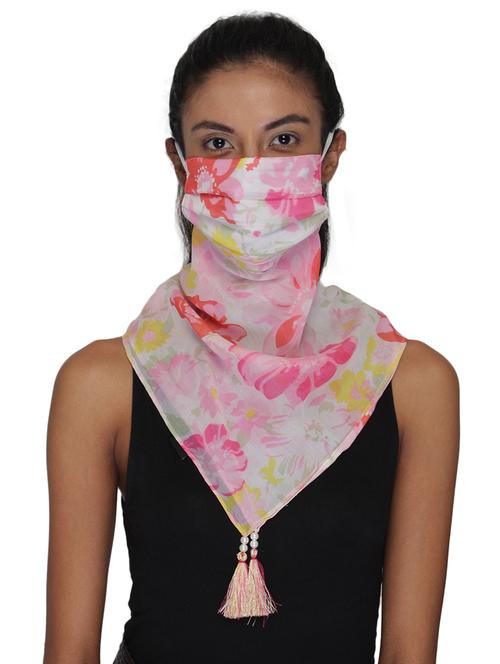 pink nylon antipollution women mask - 18403010 - Very Small Image - 1