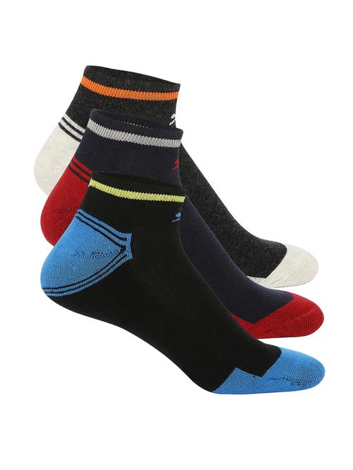 men pack of 3 above ankle length socks  - 18403125 - Very Small Image - 1