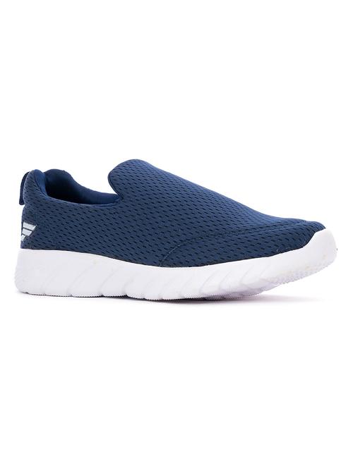 mens navy slip on sport shoe - 18403786 - Very Small Image - 1