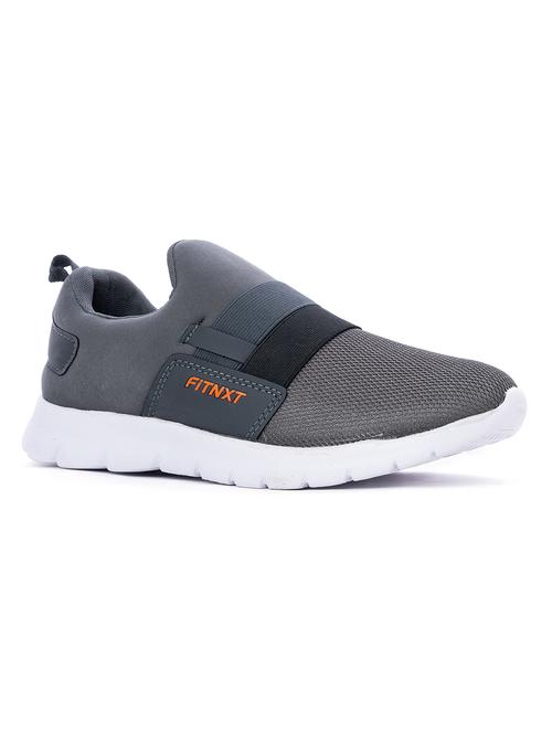 mens grey slip on sport shoe - 18403794 - Very Small Image - 1