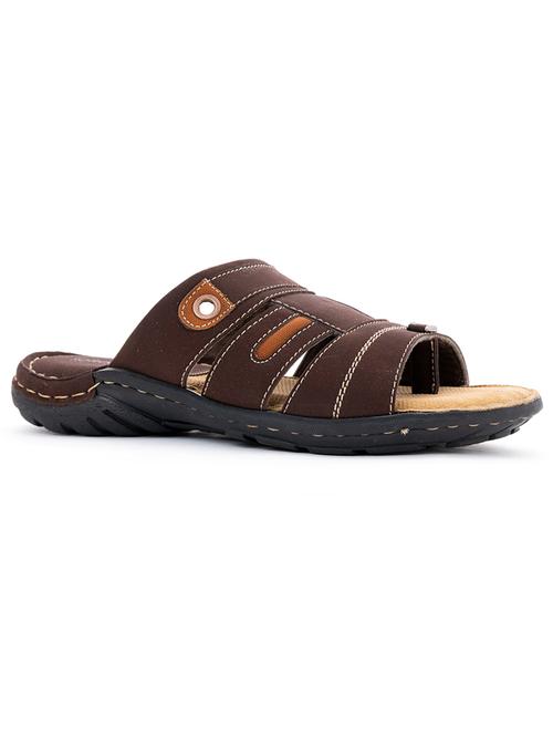 brown suede slip on sandals - 18403812 - Very Small Image - 1