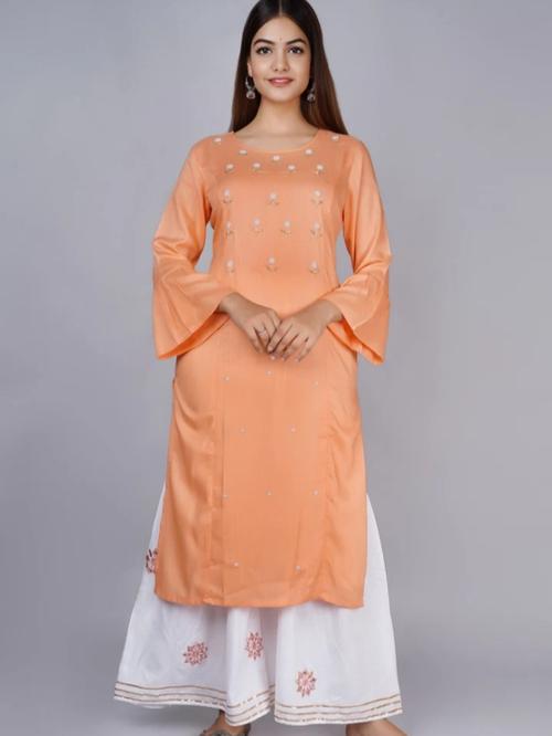 rayon kurta palazzo set  - 18404483 - Very Small Image - 1
