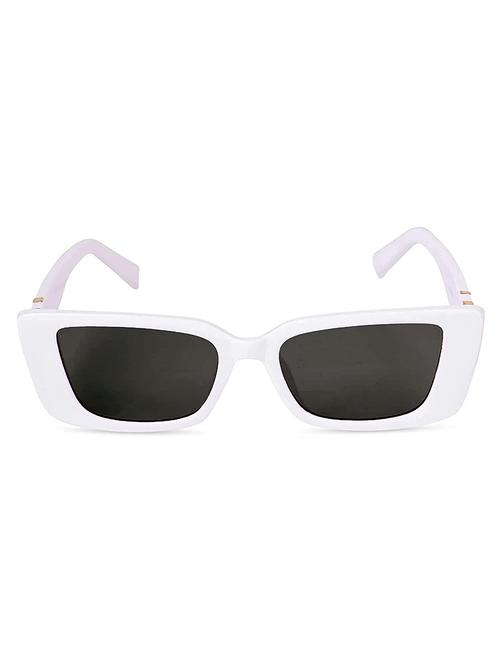 royalmede white rectangle polycarbonate unisex sunglasses - 18404852 - Very Small Image - 1