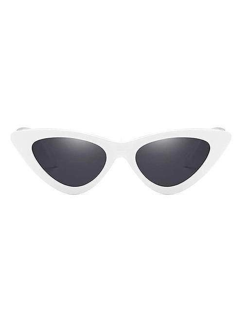 royalmede white cateye polycarbonate unisex sunglasses - 18404861 - Very Small Image - 1