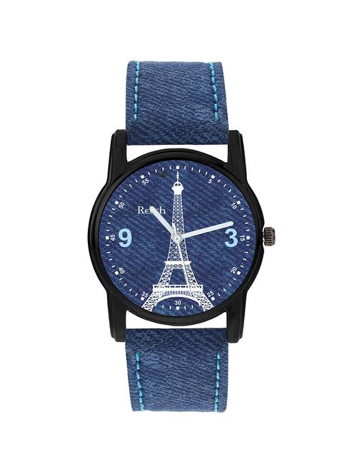 relish analog eiffel tower black dial watches girls, women (blue) - 18406172 - Very Small Image - 1