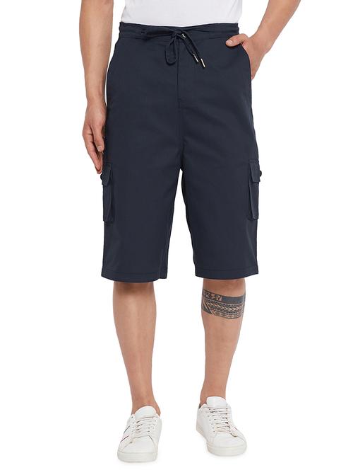 navy blue solid three - fourth - 18407847 - Very Small Image - 1