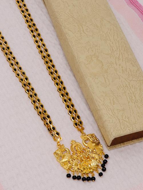 gold metal mangalsutra - 18409088 - Very Small Image - 1