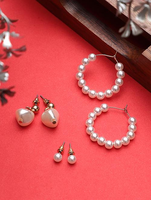 gold metal combo's. earring - 18409353 - Very Small Image - 1
