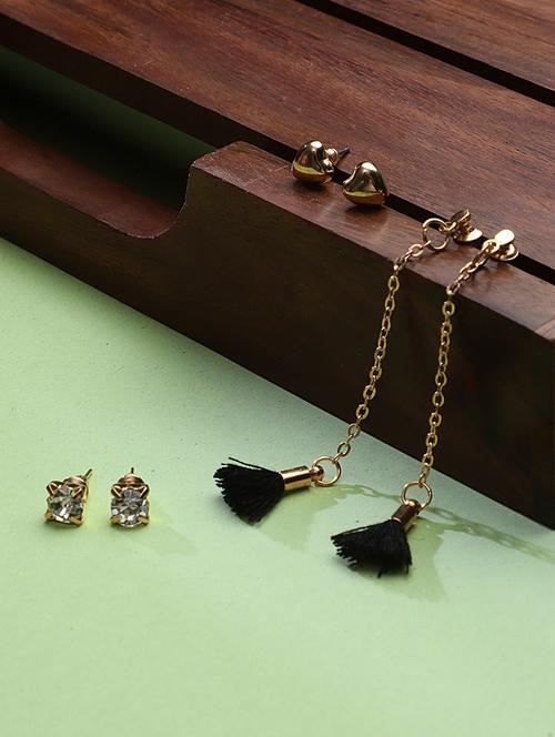gold metal combo's. earring - 18409380 - Very Small Image - 1