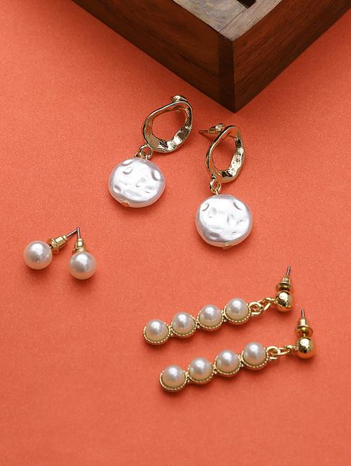 gold metal combo's. earring - 18409384 - Very Small Image - 1