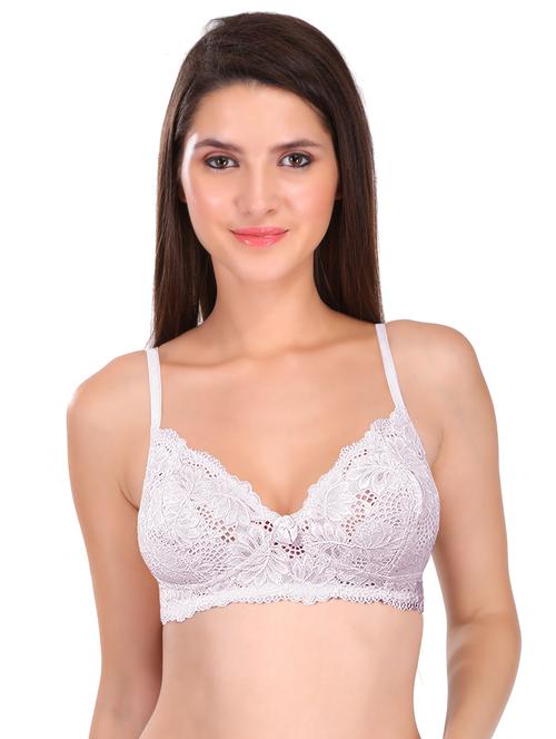 white floral t-shirt bra - 18410716 - Very Small Image - 1