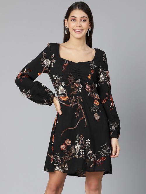 women's shift floral dress - 18412933 - Very Small Image - 1