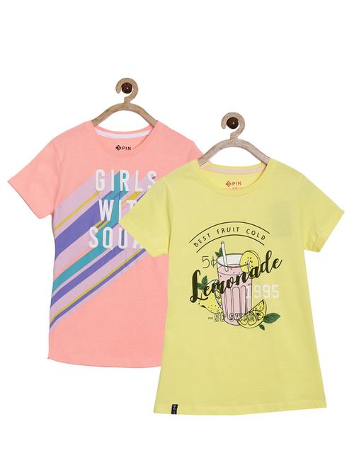pack of 2 printed tee  - 18414336 - Very Small Image - 1